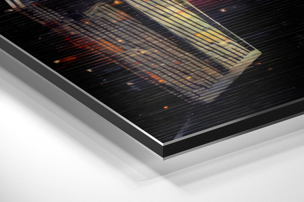 Starfighter Brushed Aluminum Dibond Wall Art.