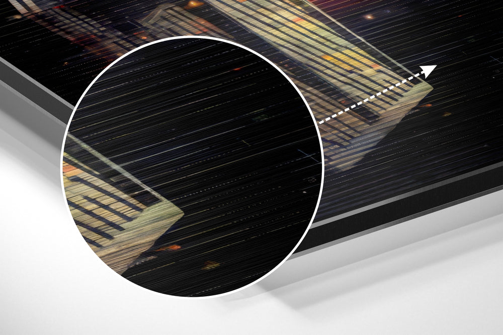 Starfighter Brushed Aluminum Dibond Wall Art.