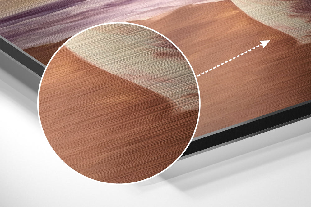Starfighter Brushed Aluminum Dibond Wall Art.