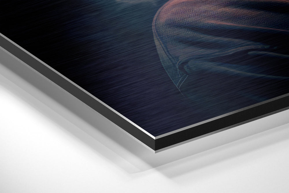 90s Hip-Hop Legend Brushed Aluminum Dibond Wall Art