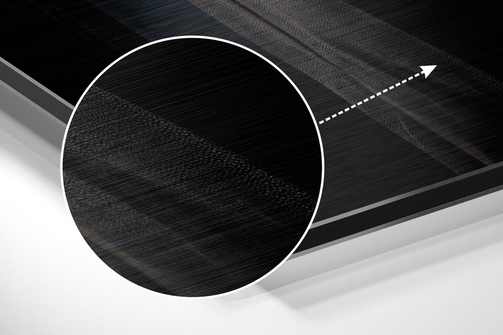 Inspector Gorilla Brushed Aluminum Dibond Wall Art.