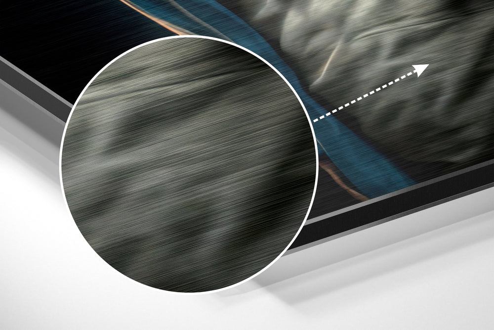 Anger of the Ape Brushed Aluminum Dibond Wall Art.