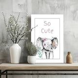 So Cute Aluminum Print.