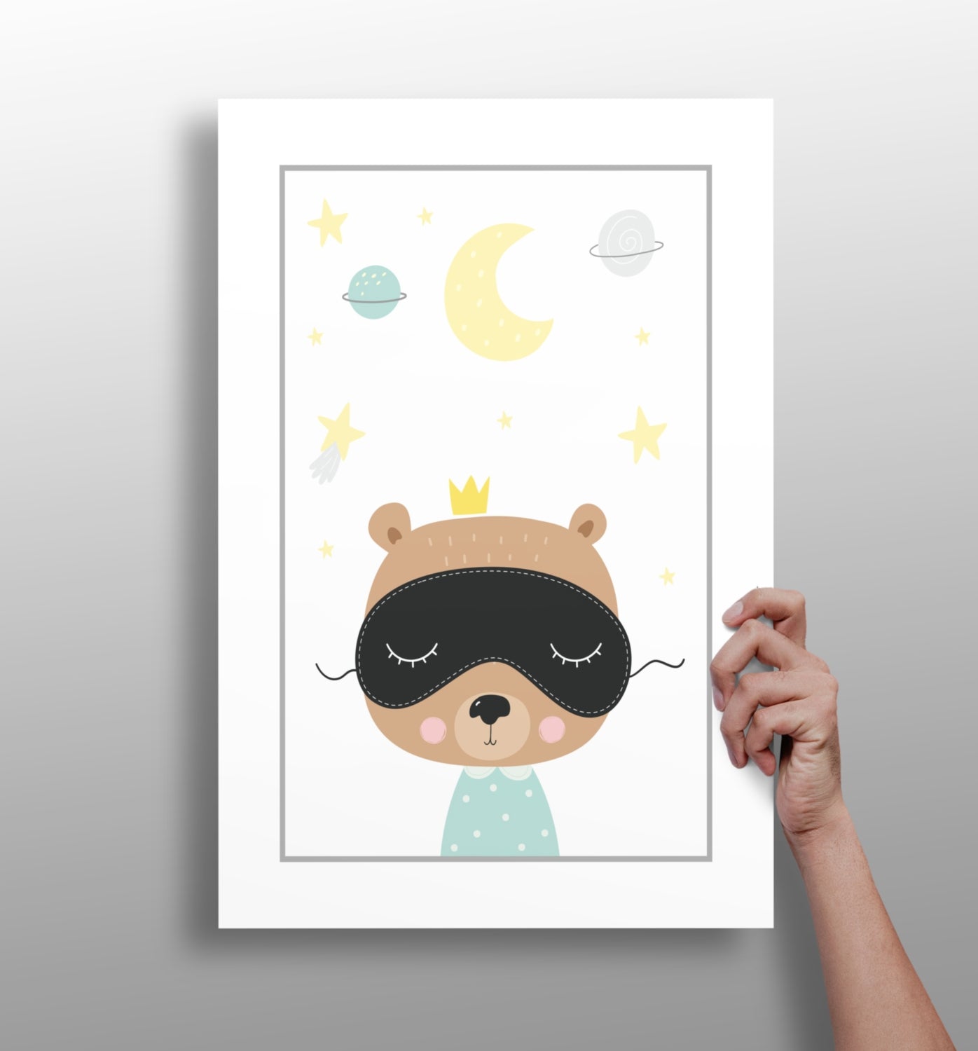 Sleep Time Aluminum Print.