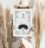 You Are Loved Aluminum Print.