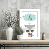 You Are Loved Aluminum Print.