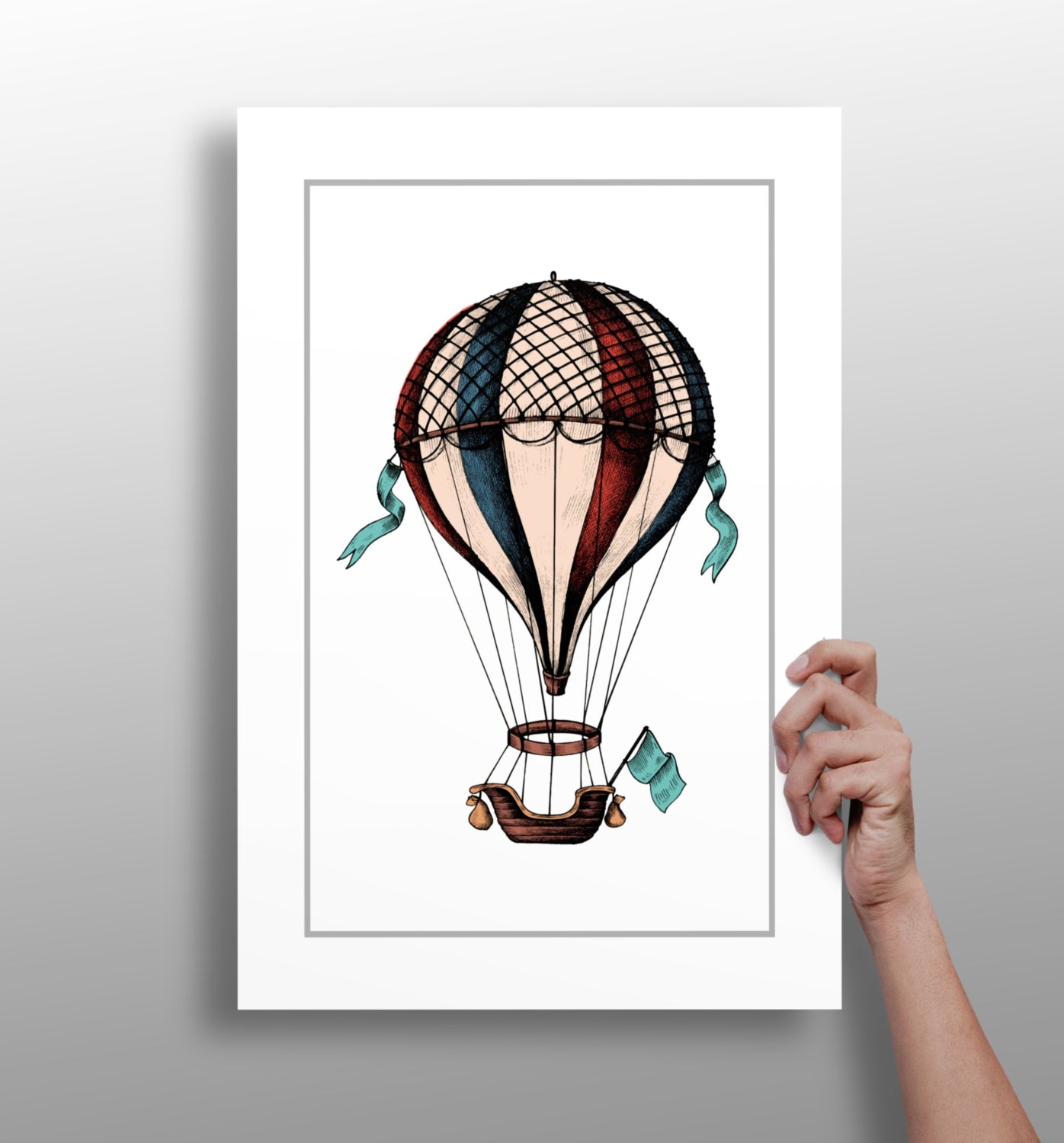 Balloon Aluminum Print.