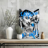 Salvador Dali Aluminum Print.