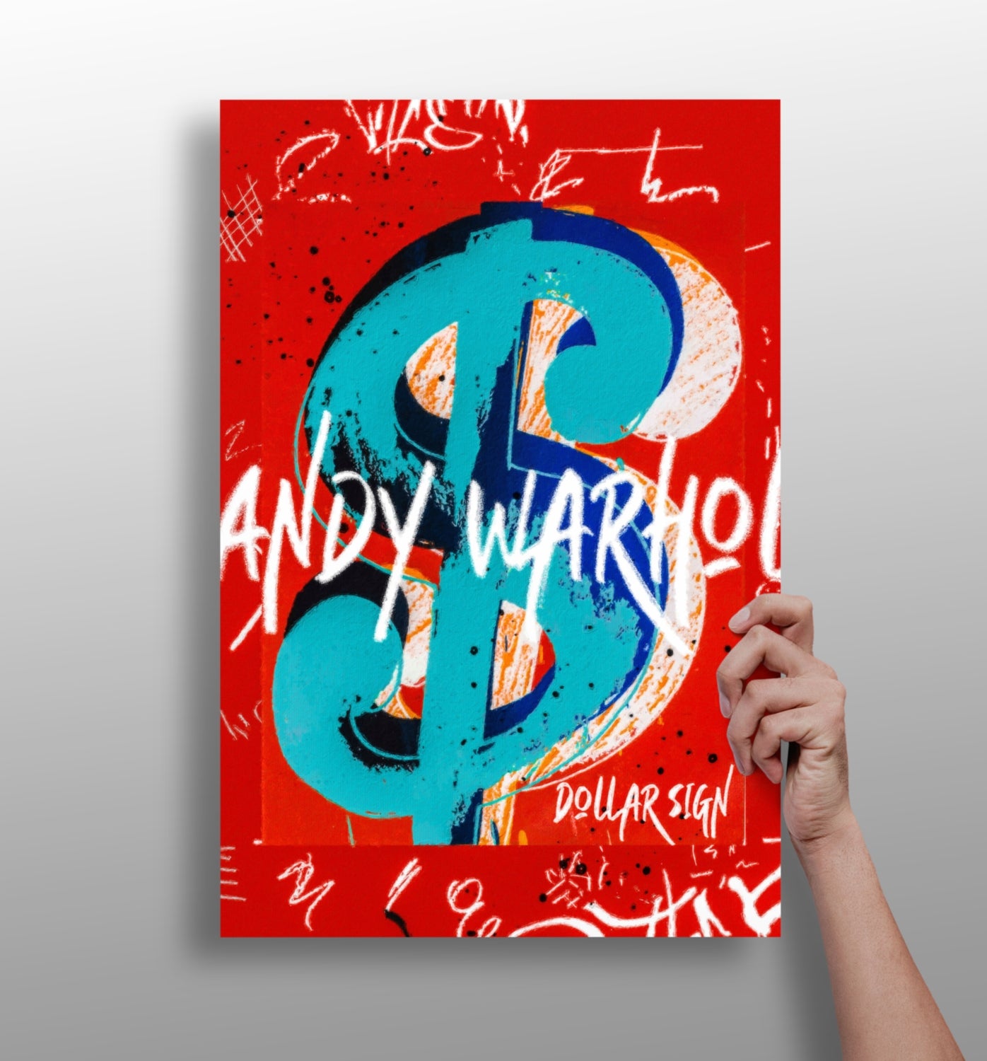 Andy Warhol Aluminum Print.