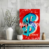 Andy Warhol Aluminum Print.
