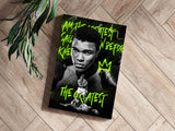 Muhammad Ali Aluminum Print.