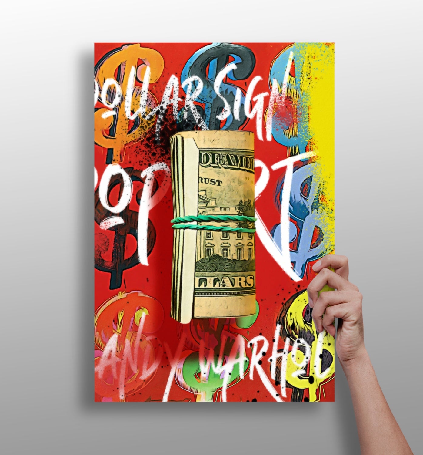 Andy Warhol Aluminum Print.