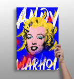 Andy Warhol Aluminum Print.