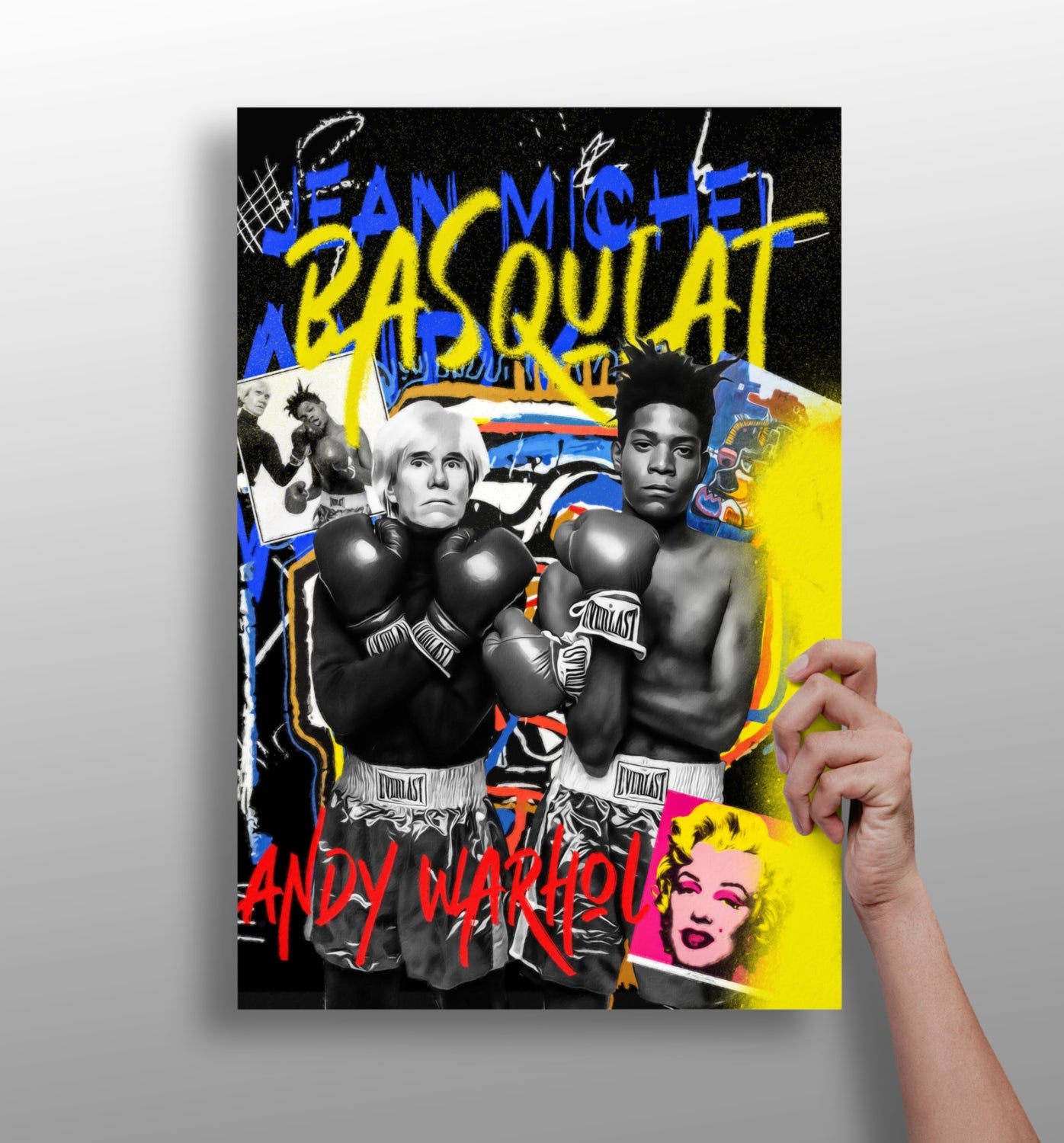 Basquiat Aluminum Print.