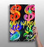 Andy Warhol Aluminum Print.