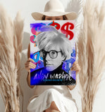 Andy Warhol Aluminum Print.