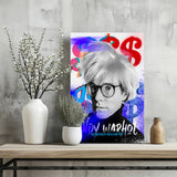 Andy Warhol Aluminum Print.