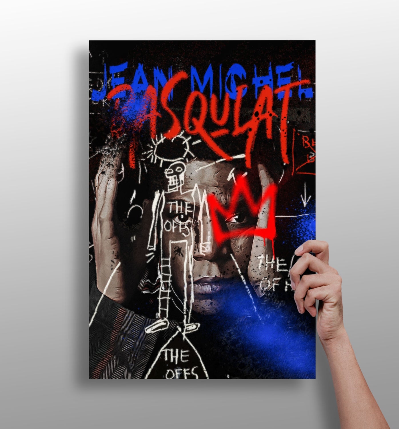 Basquiat Aluminum Print.