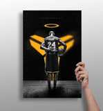 Kobe Bryant Aluminum Print.