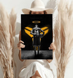 Kobe Bryant Aluminum Print.