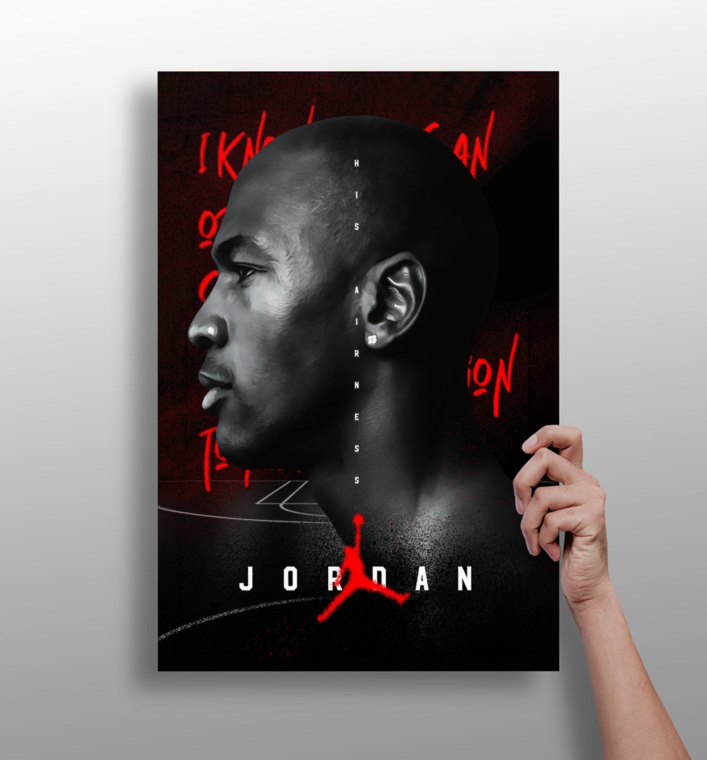 Jordan Aluminum Print.