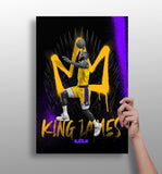King James Aluminum Print.