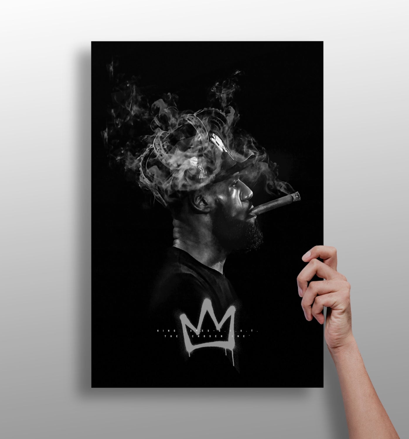 King James Aluminum Print.