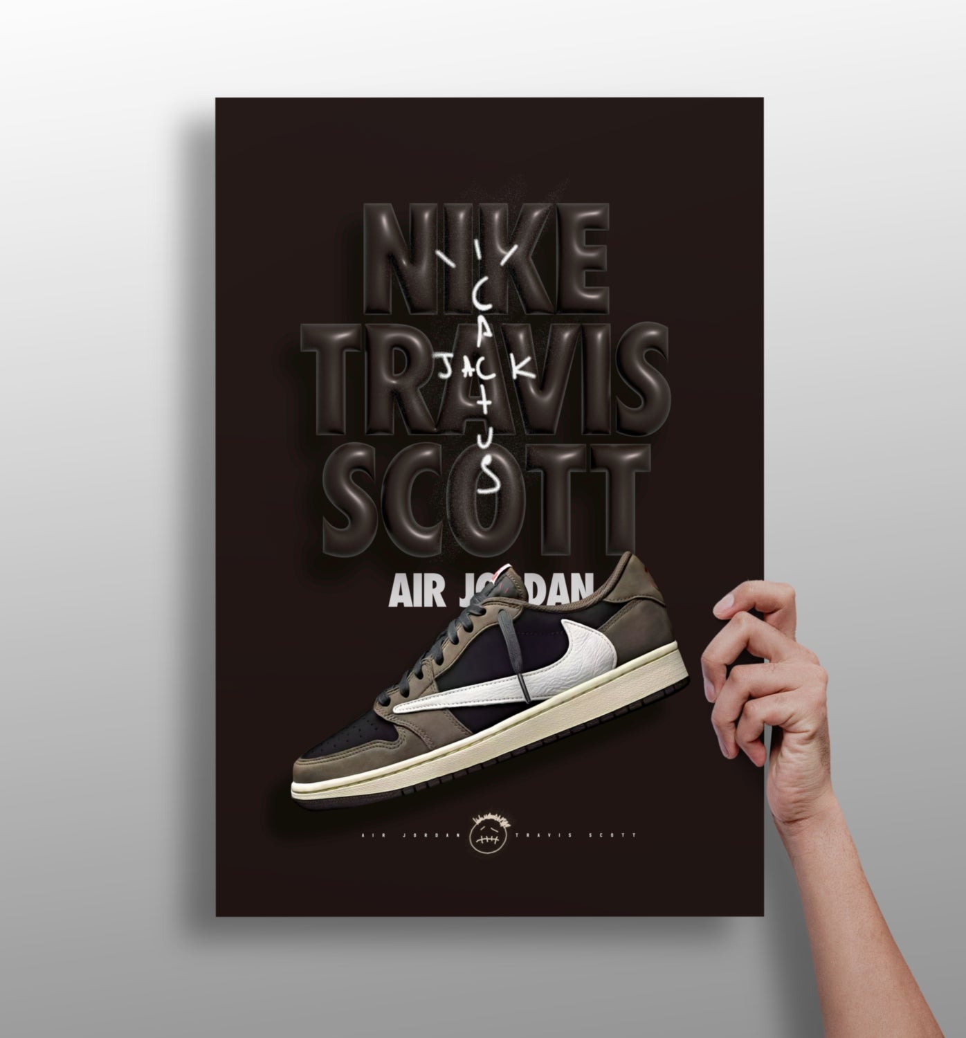 Travis Scott Aluminum Print.