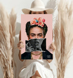 Frida Kahlo Aluminum Print.