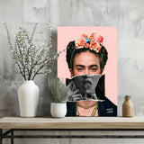 Frida Kahlo Aluminum Print.