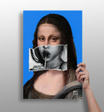 Mona Lisa Aluminum Print.