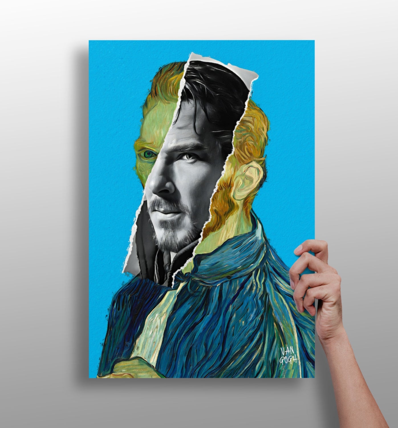 Van Gogh Aluminum Print.