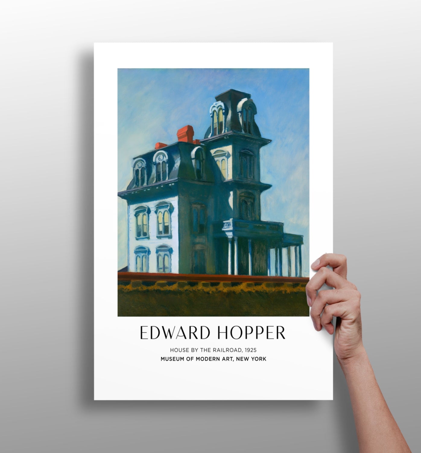 Edward Hopper Aluminum Print.