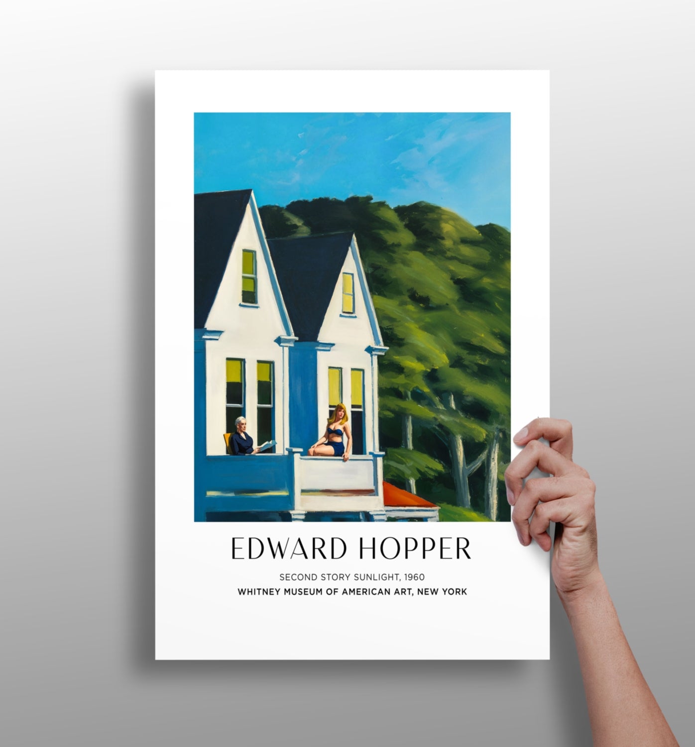Edward Hopper Aluminum Print.