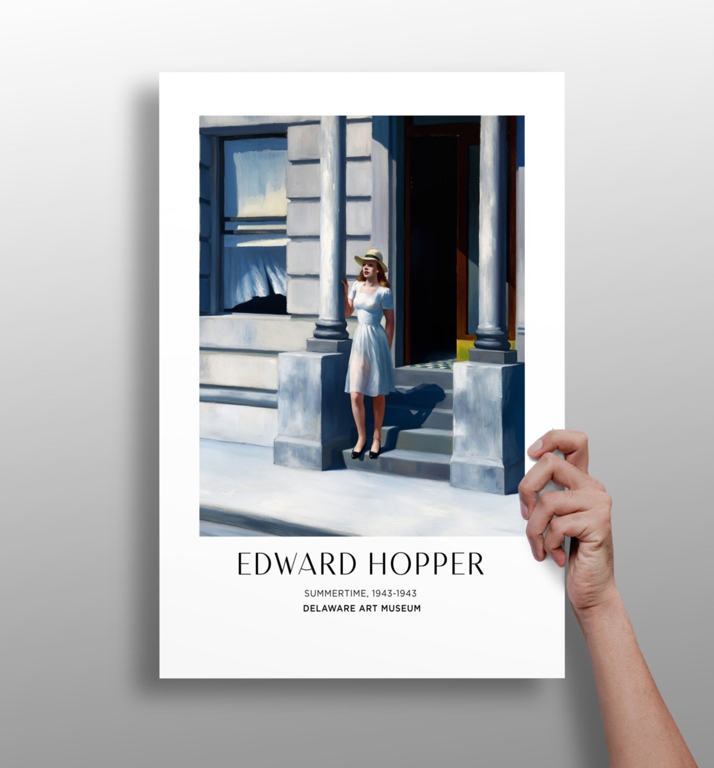 Edward Hopper Aluminum Print.