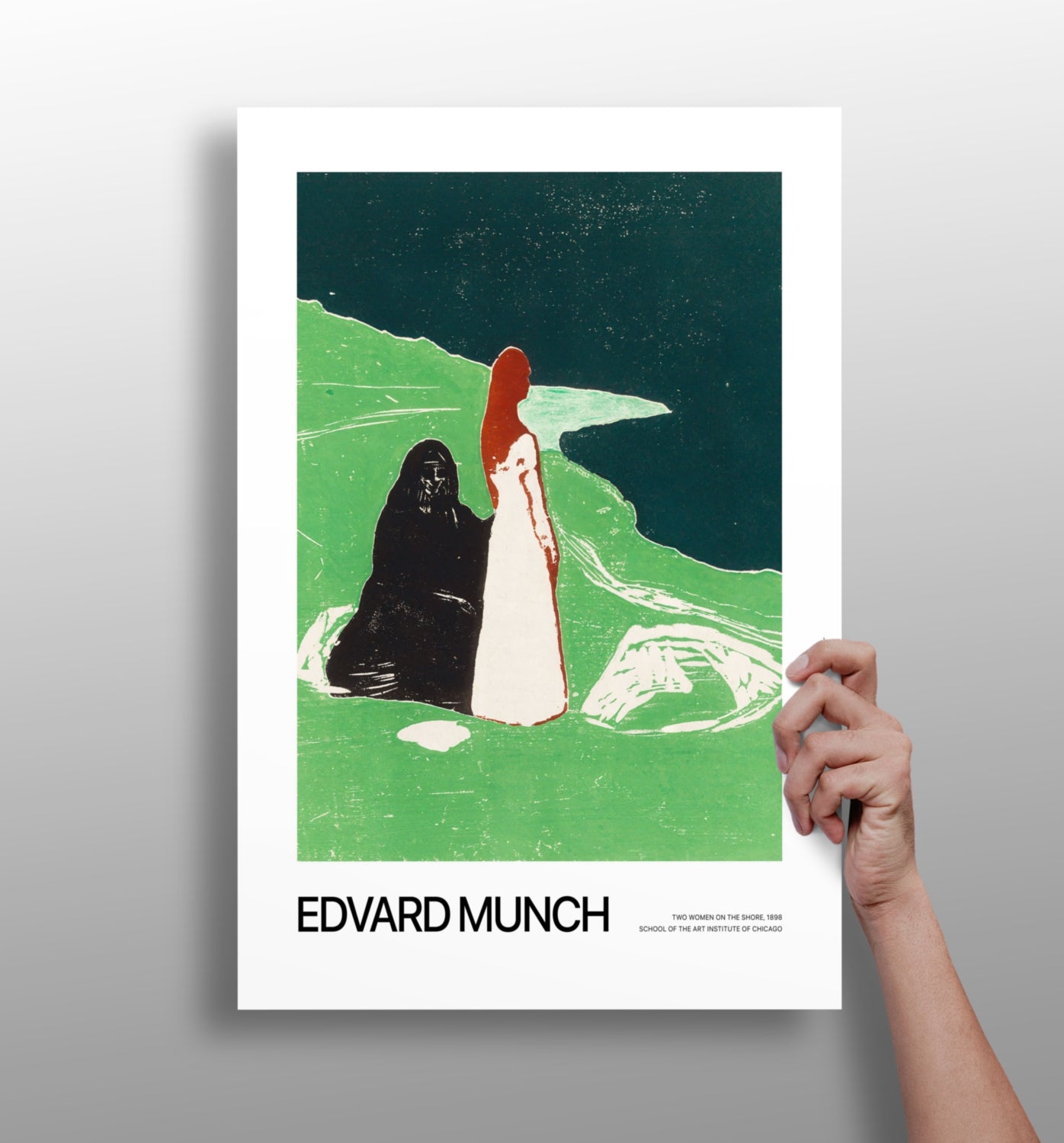 Edward MUNCH Aluminum Print.