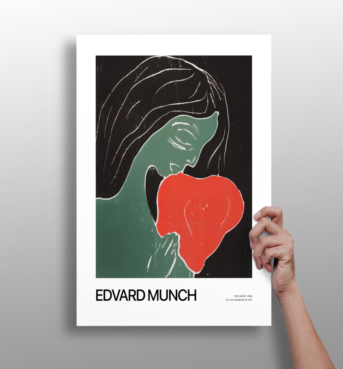 Edward MUNCH Aluminum Print.