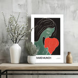 Edward MUNCH Aluminum Print.