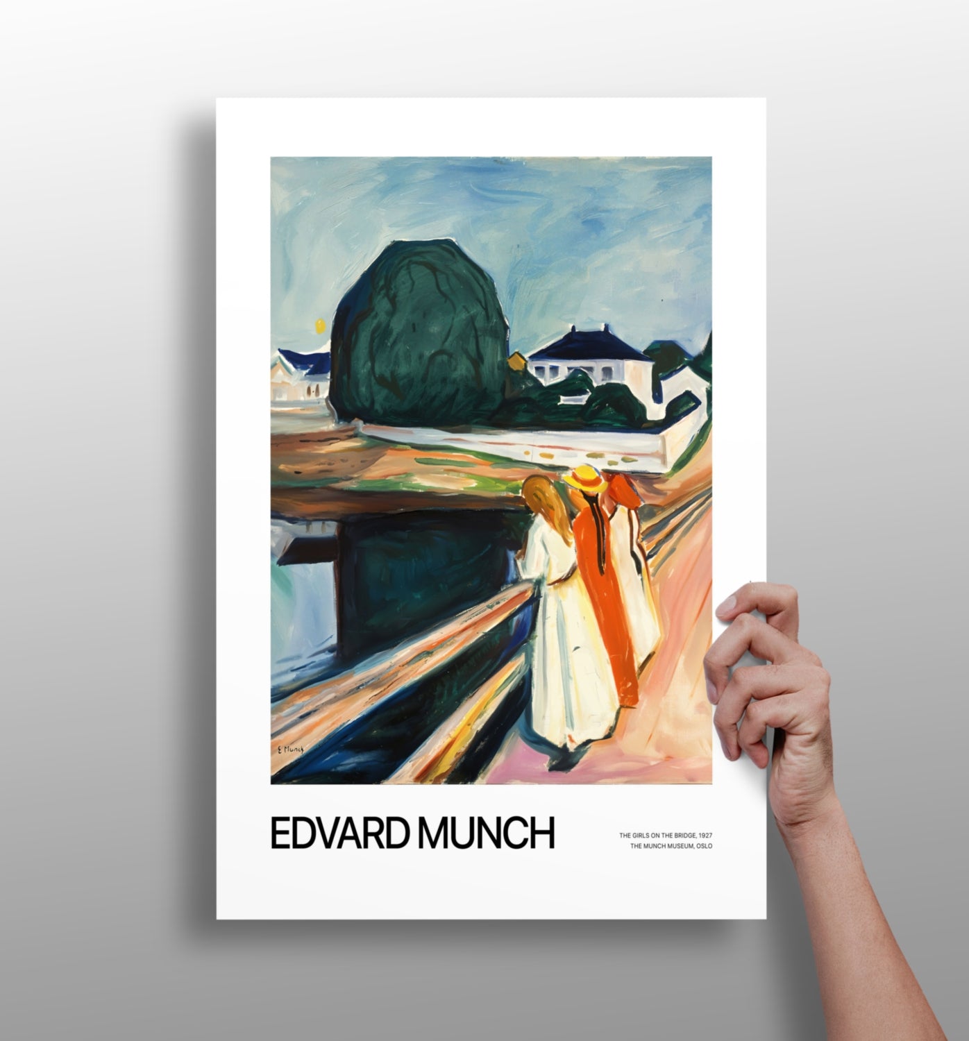 Edward MUNCH Aluminum Print.