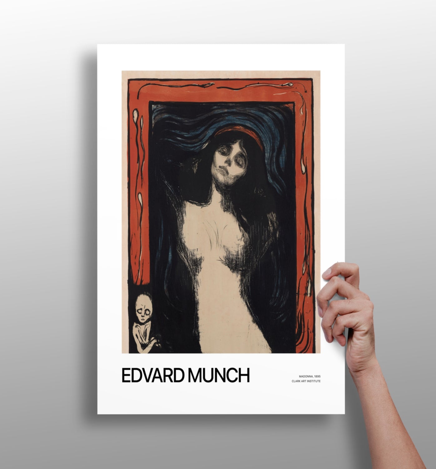 Edward MUNCH Aluminum Print.