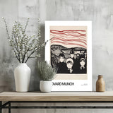 Edward MUNCH Aluminum Print.