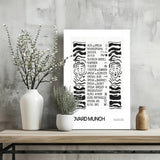 Edward MUNCH Aluminum Print.