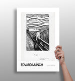Edward MUNCH Aluminum Print.