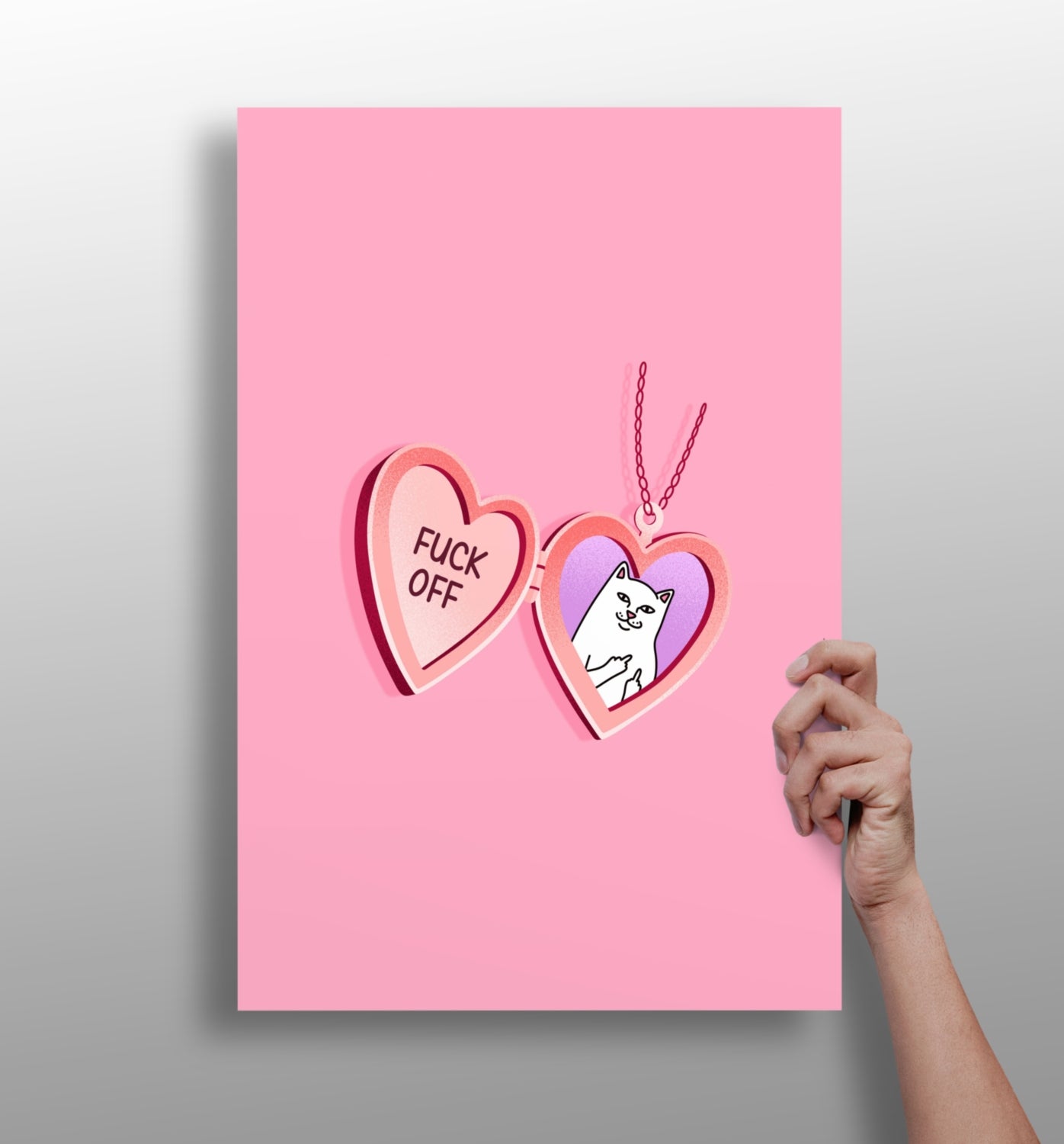 Get Out Aluminum Print.