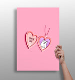 Get Out Aluminum Print.