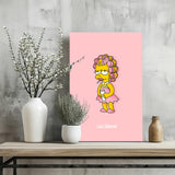 Lisa Princess Aluminum Print.