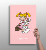 Angelica Pickles Aluminum Print.