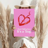 Love Trap Aluminum Print.