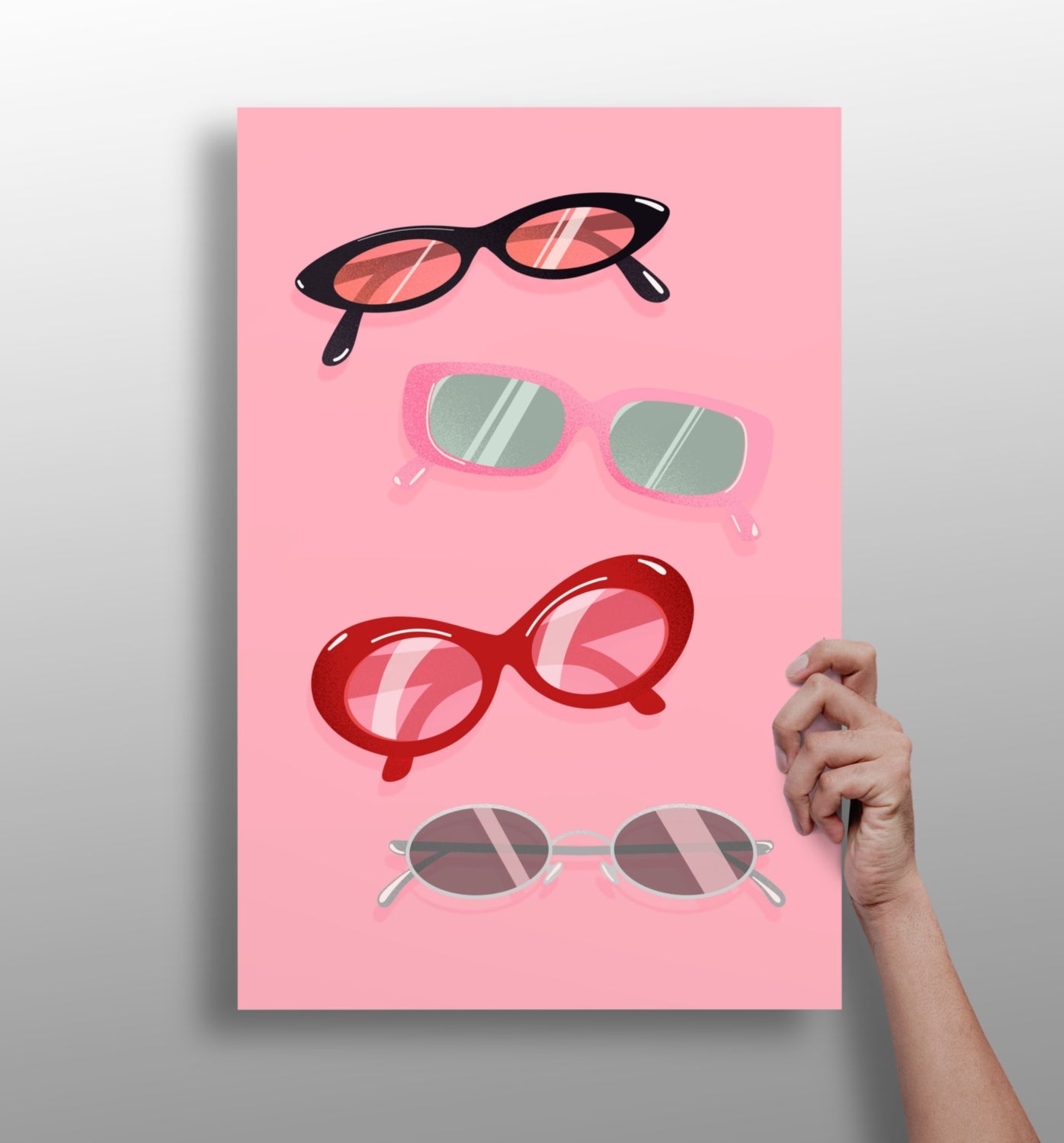 Googles Aluminum Print.