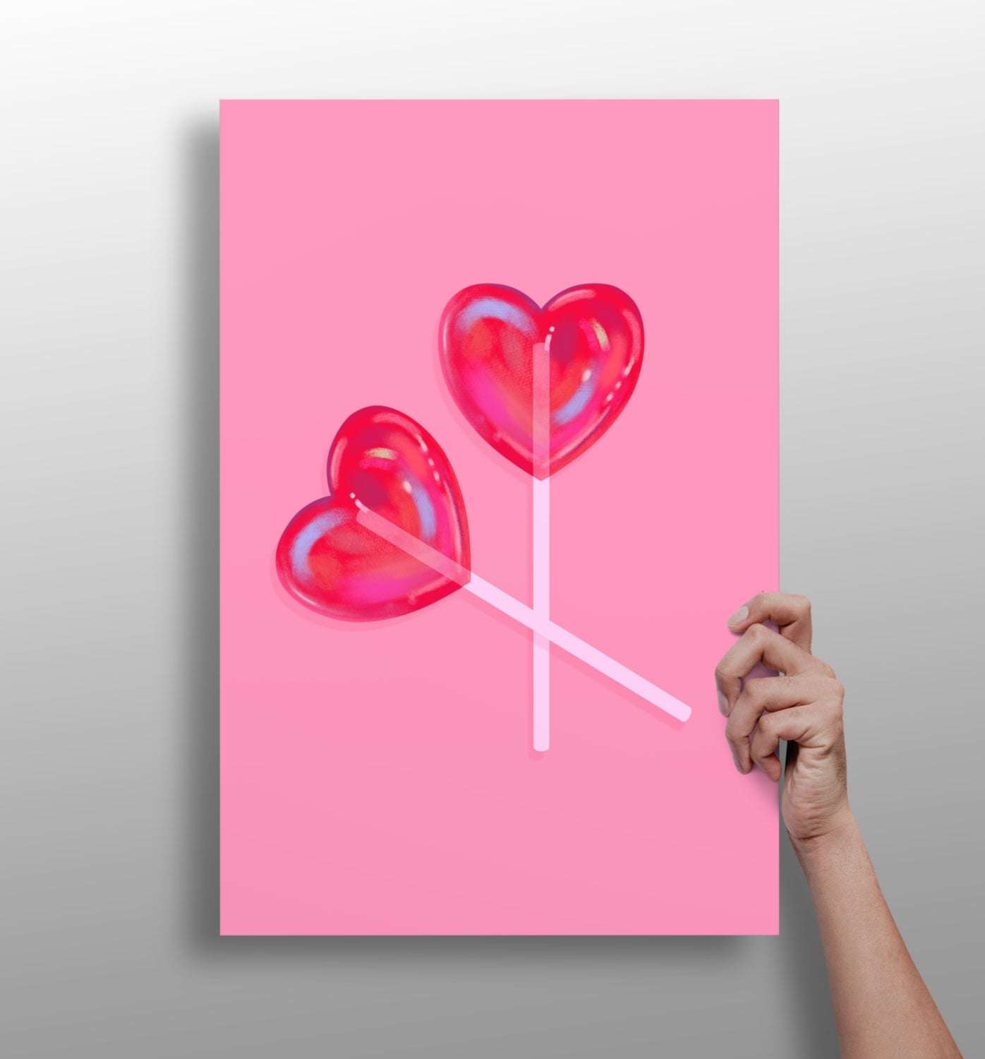 Lollipops Aluminum Print.